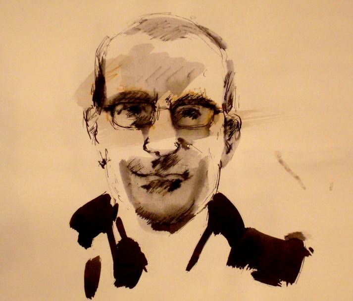 Portraitzeichnung von Alex Zwalen