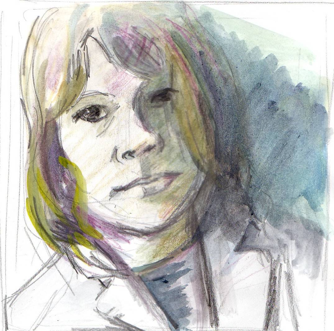 Portraitzeichnung von Alex Zwalen
