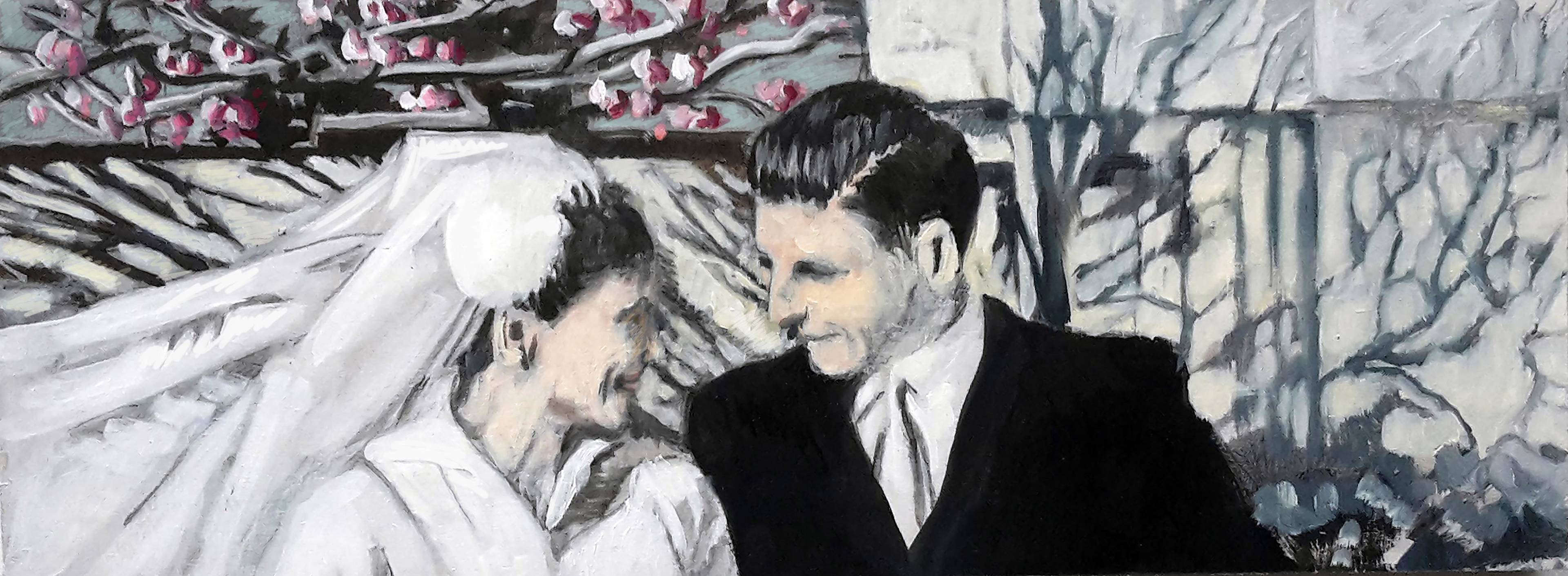 Bild einer Traditionelle Hochzeit von Alex Zwalen / gemalt nach einer Fotografie