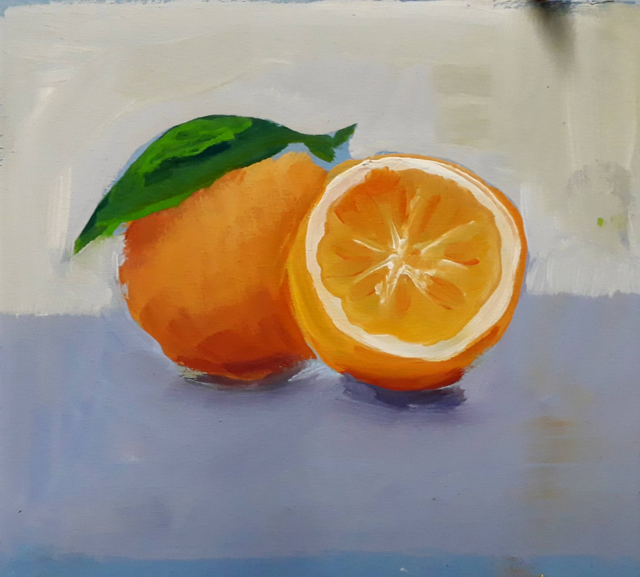 Stilleben Orangen von Alex Zwalen