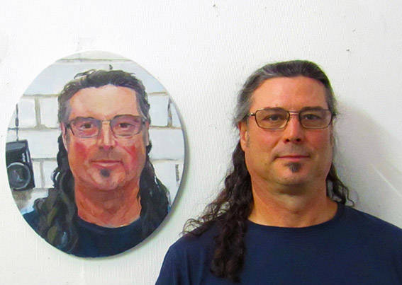 Portrait mit Portraitiertem, Alex Zwalen, 2014